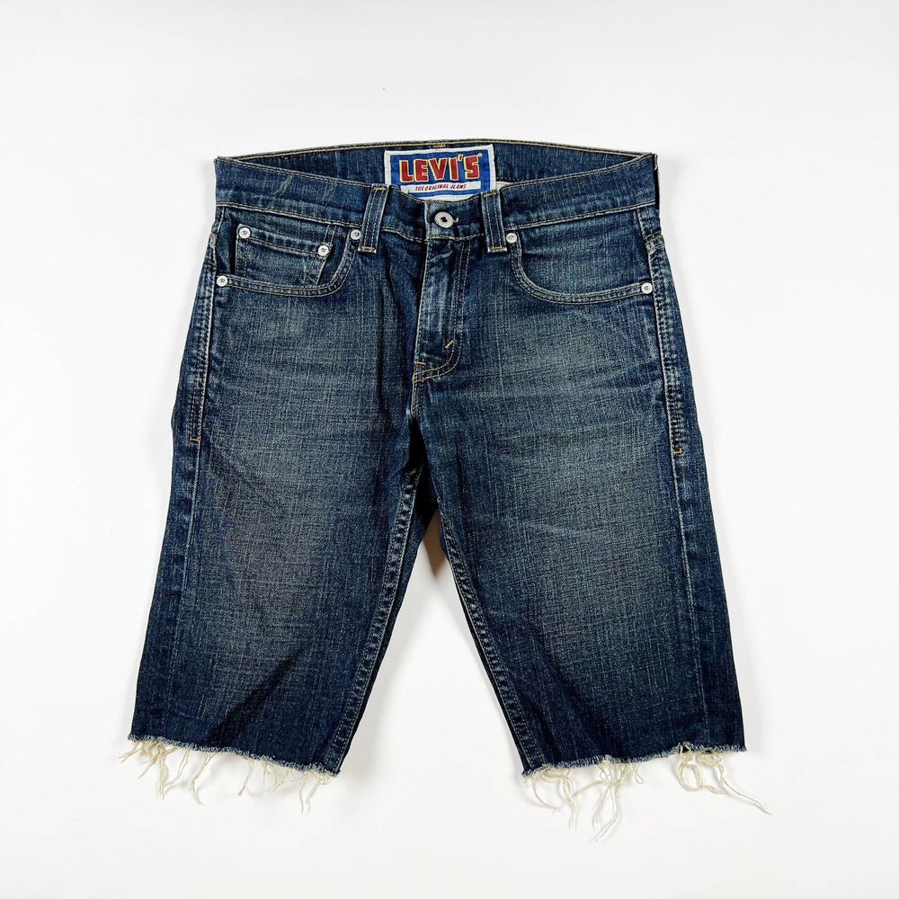 Levis mens Skinny 511 cut off denim jean shorts size 30
